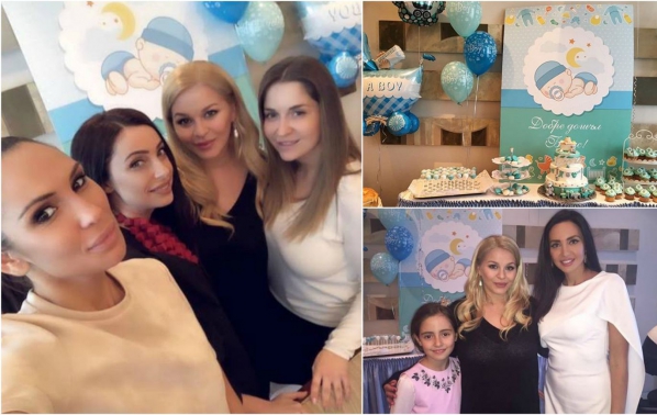 Деси Слава организира първо бебешко парти за малкия Борис