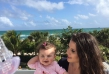 Часове преди настъпването на 2016 година Теодора се любуваше на слънчевите лъчи в Маями в компанията на своята дъщеря Мария